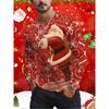 Christmas Series Man T Shirts 3D Funny Harajuku Printed Fashion Long Sleeve Round Neck Clothing For Men Casual Tops T-shirt