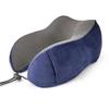 1PC U Shaped Memory Foam Neck Pillows Miękka, powolna poduszka podróżna do podróży kosmicznych Solid Neck Cervical Healthcare Bedding Drop Shipping