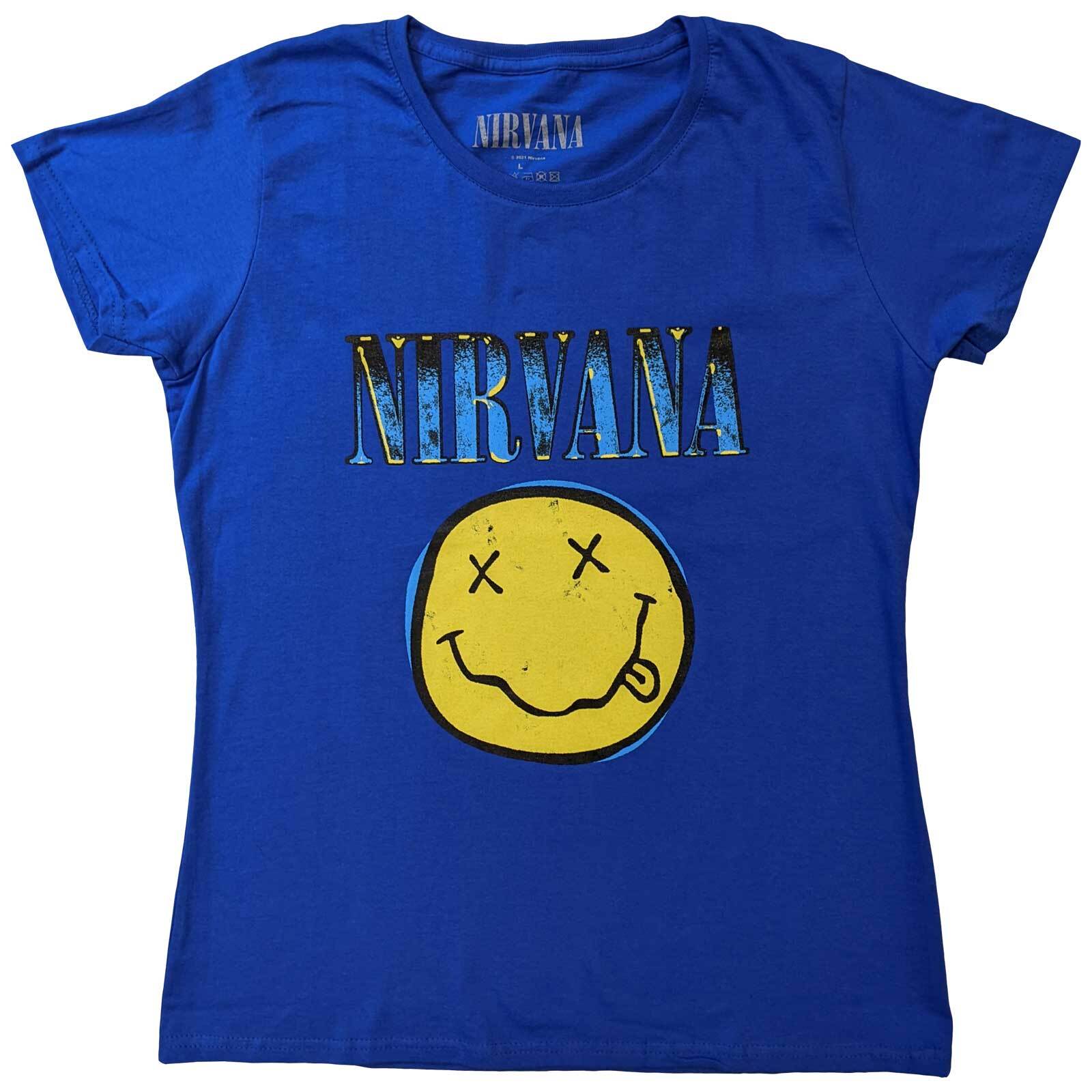 

26 Nirvana Xerox Happy Face Official Men s T-Shirt- Unisex T-Shirt XXXXL