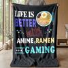 Jungle Cartoon Animals Theme blanket Lightweight Warm Flannel Blanket Decorative Throw Blanket for Home Decoration