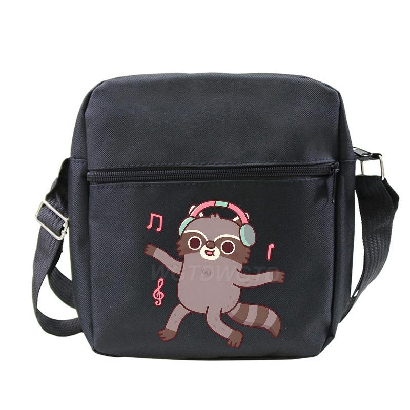 New student fashion shoulder bag personalized printing children's portable multifunctional messenger bag