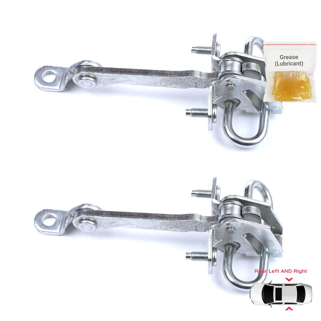 EDP1284-1 2 Pieces Rear Door Hinge Stop Check Strap Limiter for Alfa Romeo 147 937 Hatchback 2001-2010 46790383