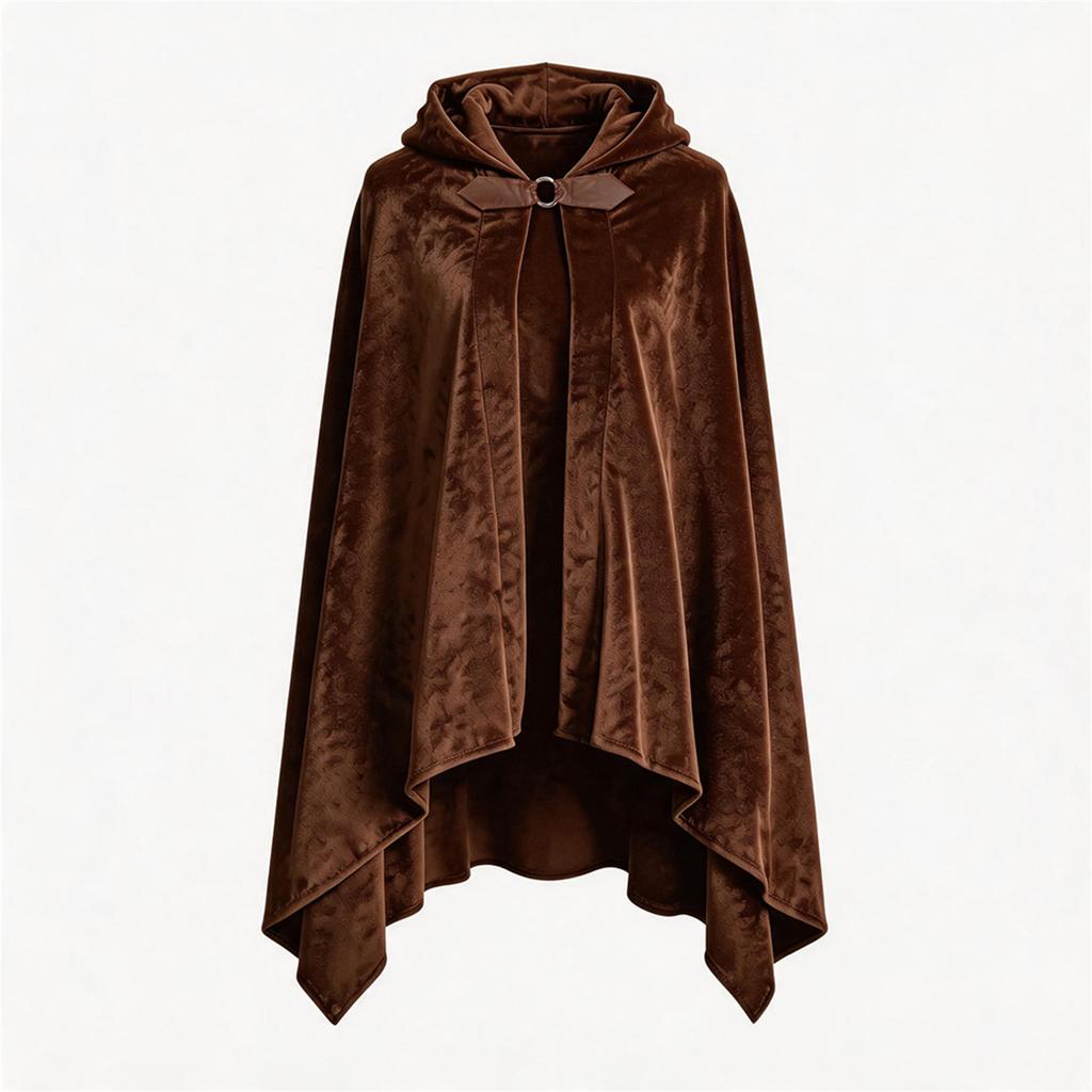 Halloween Costume Cape - Velvet Cloak for Role Play