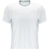 Breathable Round Neck Short Sleeve Running T-Shirt Men Tops White 1370338-100
