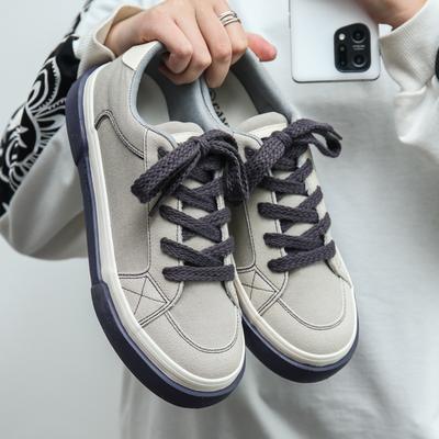 Men's Shoes Tide Summer Breathable Korean Version of Canvas Shoes Men's Ins Versatile Casual Board Shoes Tide