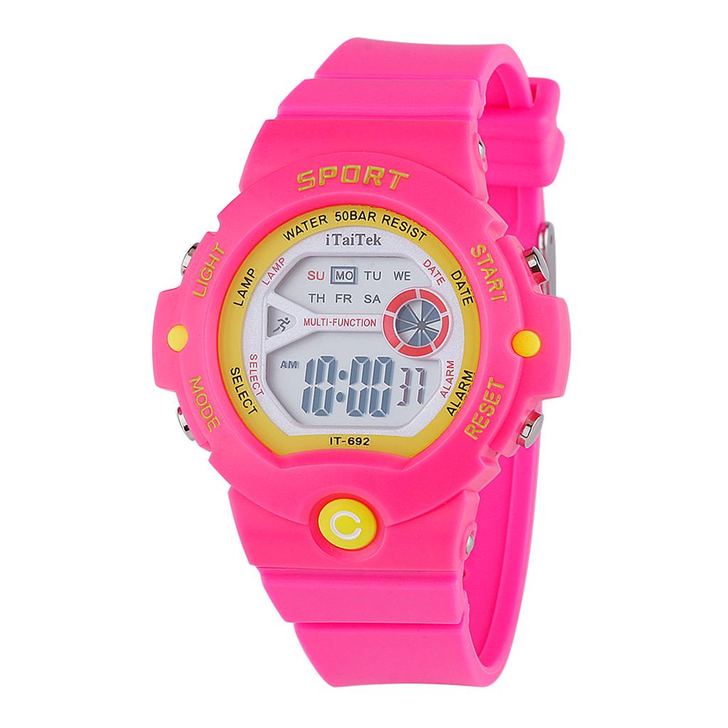 Children Sport Watch Multi Function Waterproof Luminous Fashion Electronic Watch
