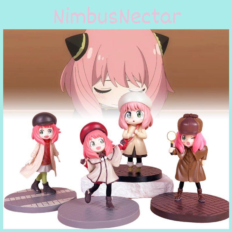 Charming Spy Family Anya Pvc Figurine Stylish Seasonal Outfit For Anime Collectors