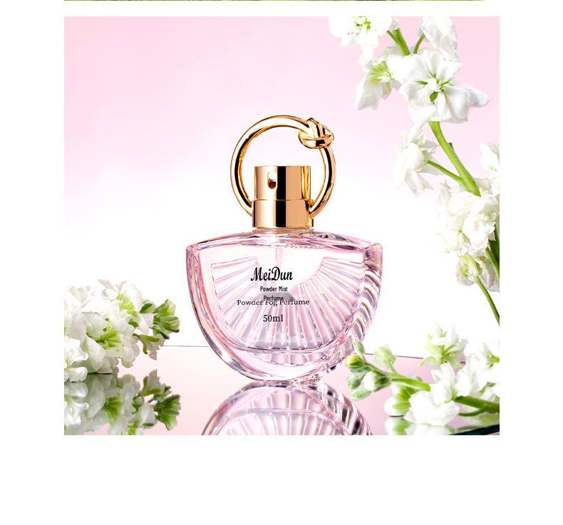Meidon Golden Radiance Powder Mist: Long-Lasting Floral Fruity Eau De Toilette for Women