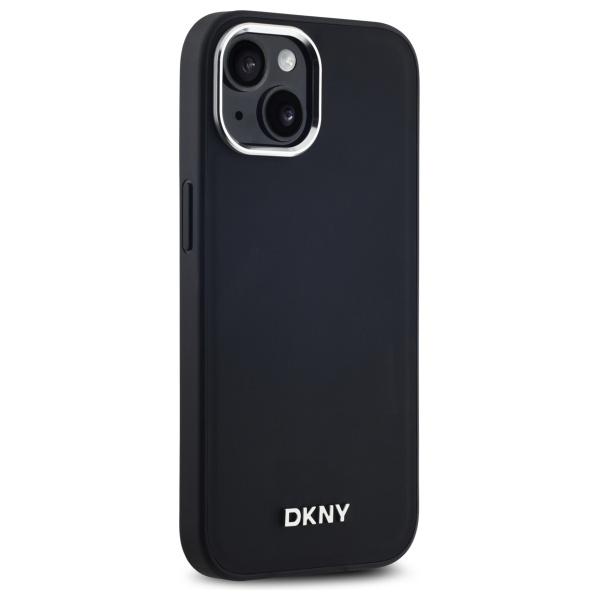 DKNY DKHMP14SPSCMCLK iPhone 14 6.1"black/black hardcase Plain Logo MagSafe