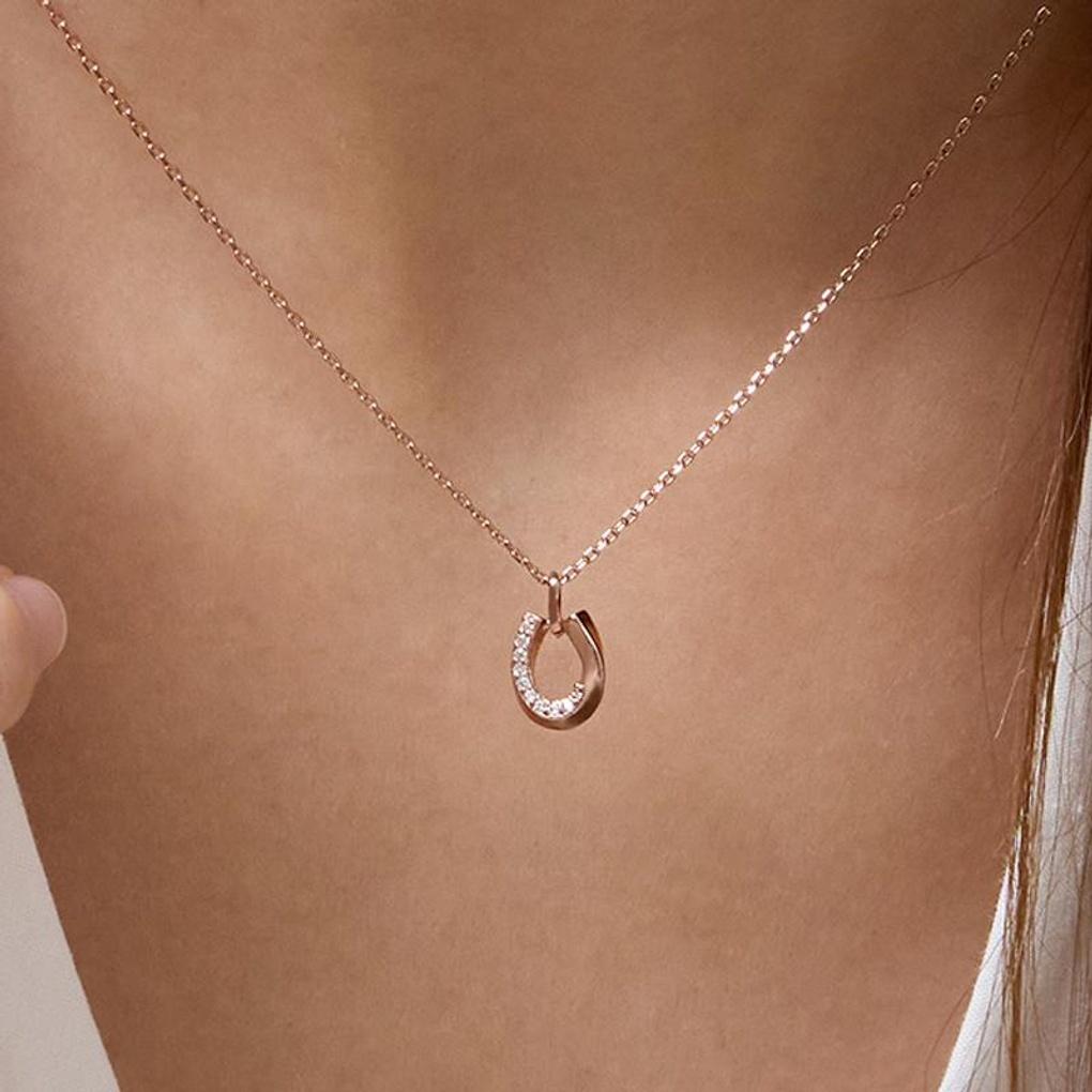 [LeShop] 14K Poeyu Necklace (Gold Plated)_LJ5202BRN