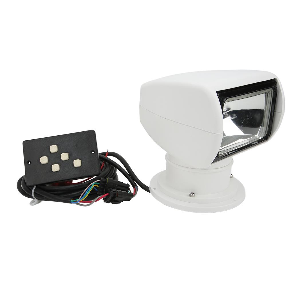 Remote Control Searchlight 320 Degree Rotating IP67 Proof 100W for Yacht Truck Car Marine