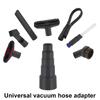 9pcs Household Cleaning Vacuum Cleaner Attachments Hose Adapter Soft Brush Kit Flexible Crevice Tool Vacuum Floor Cleaner Attachment