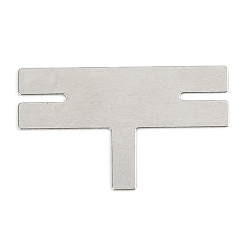 Nickel Strip 100 Piece for T Shaped Nickel Sheets Plates Battery Nickel Plated Steel Belt Strip Spot Welding Connector