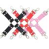 Sex Toys leather cross buckle tied shackles sex products,Handcuffs,leg irons, sex toys for couples handcuffs Hogtie,