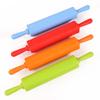 1PC Household Silicone Rolling Pins Plastic Handles Rolling Pins Baking & Pastry Tools Food Making Kitchen Tools