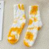 5/10 Pairs Comfortable Casual and Versatile Autumn Winter Solid Color Coral Velvet Socks Thickened Warm Floor Towel Socks Unisex Mid Calf Socks