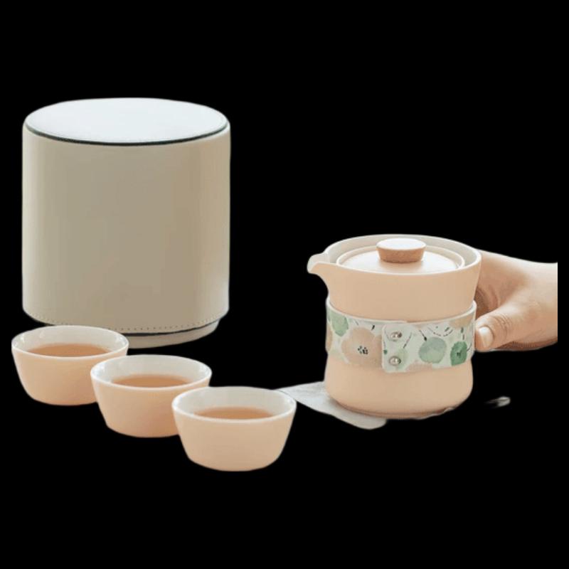 Nanshan Sir Portable Ceramic Travel Tea Set