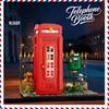 1707Pcs British Telephone Booth Building Blocks Set With Lights, Model Assembly, Desktop Ornament, Diy Toy, Birthday Gift
