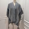 Yunnan Lijiang Mohair Shawl Travel Wear Cloak Thickened Air Conditioning Room Tassel Cloak Scarf Women