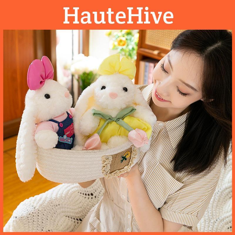 Rabbit Plush Toy With Dress For Kids Gift And Collectors
