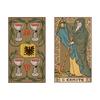 Kancharo 78-Card Tarot Set [Symbolic Tarot of Wirth Mini] Includes Japanese Tarot Card Instructions & Pouch (Authentic)