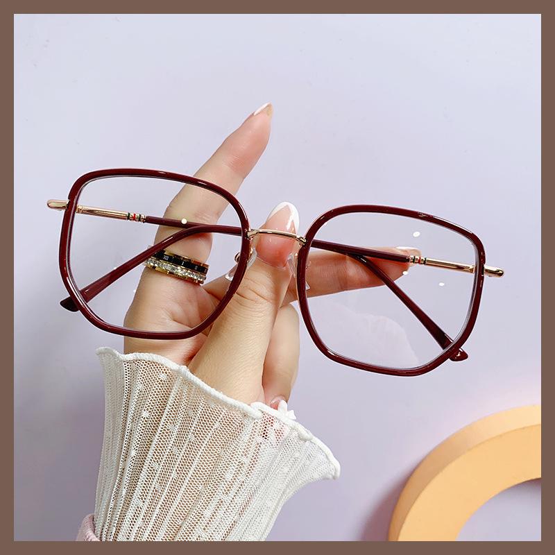 

2025 TR90 Очки от синего света: Ультра-светло-зеленая оправа для женщин, тонкий большой дизайн