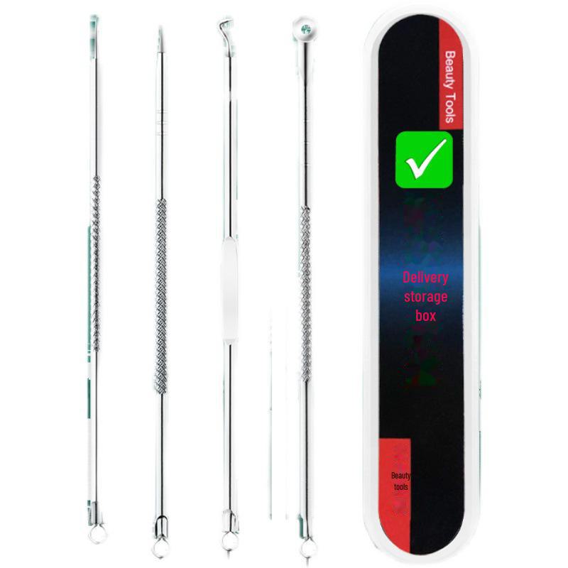 Acne Needle and Tweezers Set for Blackhead Removal