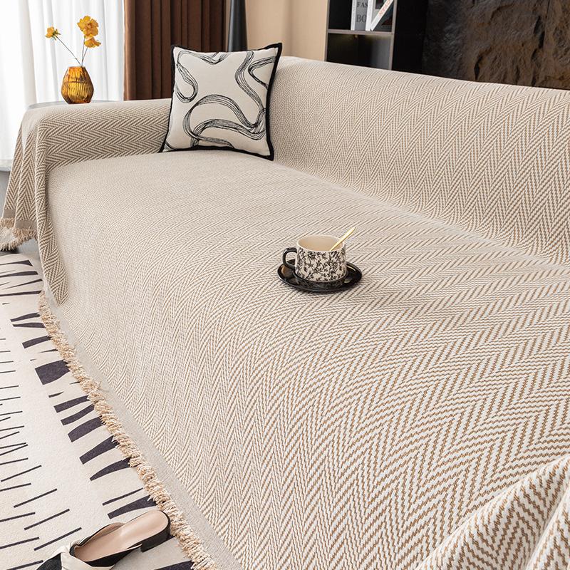Nordic Chenille Sofa Towel Cover All Season Universal Sofa Throw Blankets Non Slip Kids Anti-dirty Recliner Armchair Covers M068