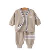 Boys' Spring & Fall Long-Sleeve Three-Piece Sportswear Set for Infants & Toddlers