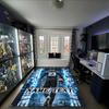 1PC Custom Name "Electric Basketball Legend" Theme Floor Mat Ideal for Living Room, Game Rooms, Office, Bedroom,Floor Mat Playful Design