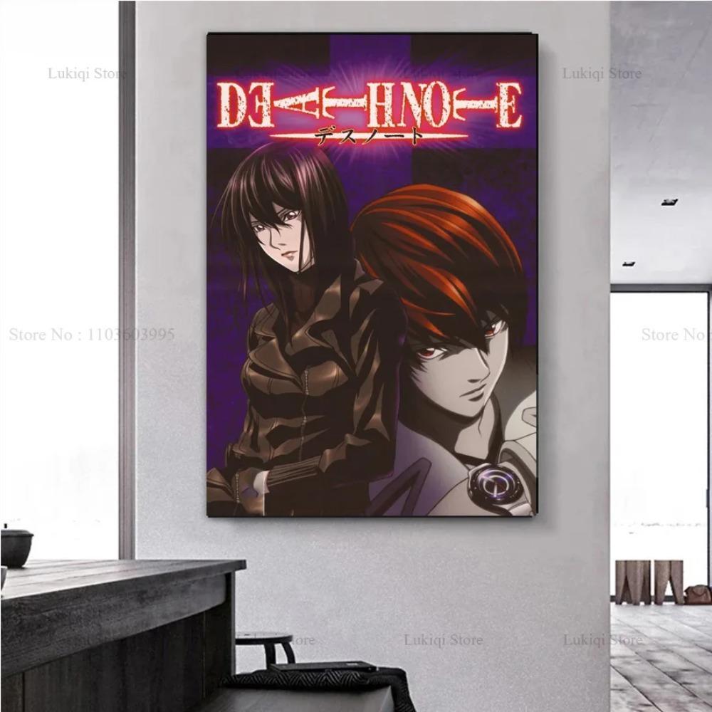 Classic Movie Series Cartoon Anime D-Death Vintage Poster Prints Canvas Painting Wall Art Picture Living Room Home Decor