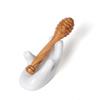 Olive Wooden Honey Dipper Stick Wooden Honey Spoon Stick For Jars Stirrer Dipper Spoon Ideal For Tea & Kitchen Use