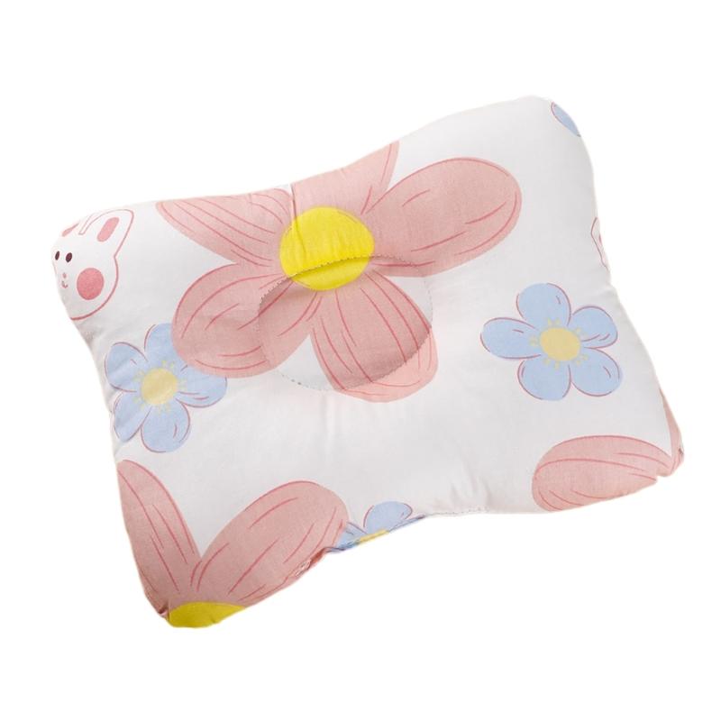 Safe & Supportive Baby Pillow Breathable Newborns Pillow Gentle & Breathable Baby Pillow Lightweight Pillow for Newborns