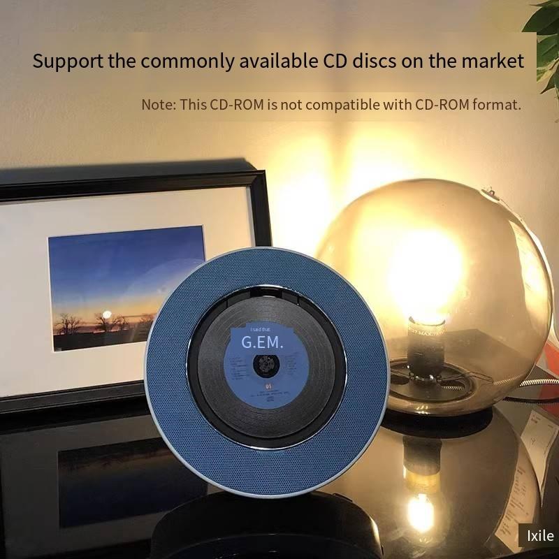 CD Player Album Player Record Player Bluetooth Multi-functional Sound System All-in-One Disc Hi-Fi CD62