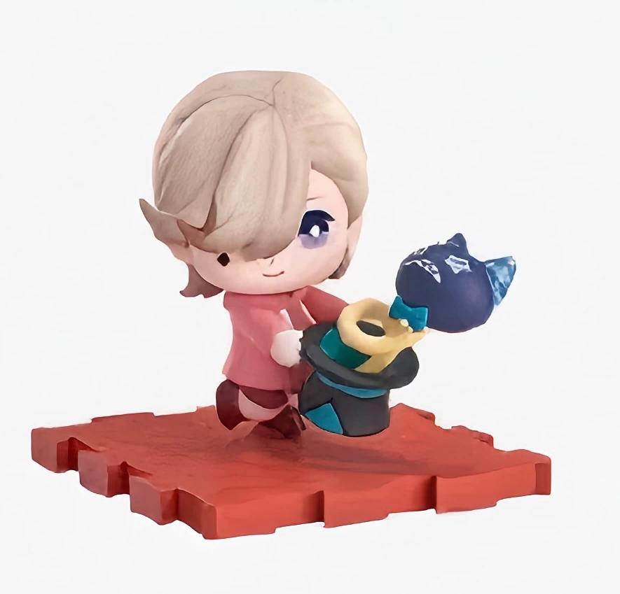 New Genuine Genshin Impact Blind Box Collectible Figurines Cosplay Display Figurines Mystery Box Cute Amber Ornament Toys Gifts