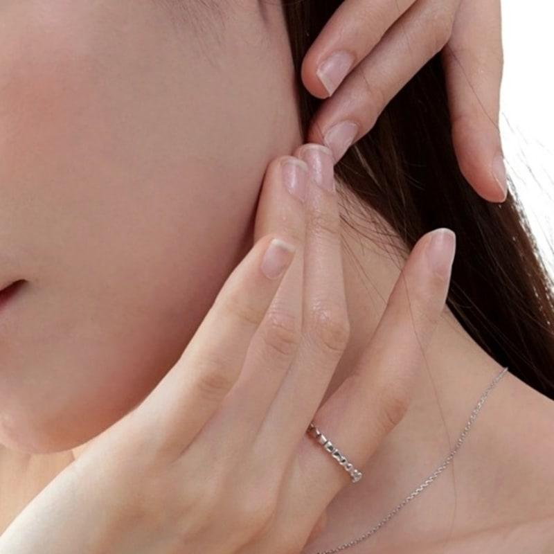 BELLOOGGI Gray Rough Diamond Ring