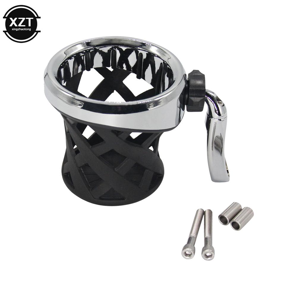 

Держатель для стакана/напитка на руль мотоцикла, крепится для Harley Dyna Softail Electra Glide 1996-up, для Honda Goldwing GL1800 2001-2017 серебряный