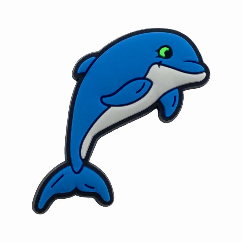 Ocean Series DIY Crocs Shoe Charms - Soft Rubber Decorative Buckles