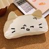 Kawaii Stationery Storage Bag Funny Kitty Stationer Bag  Student Stationery