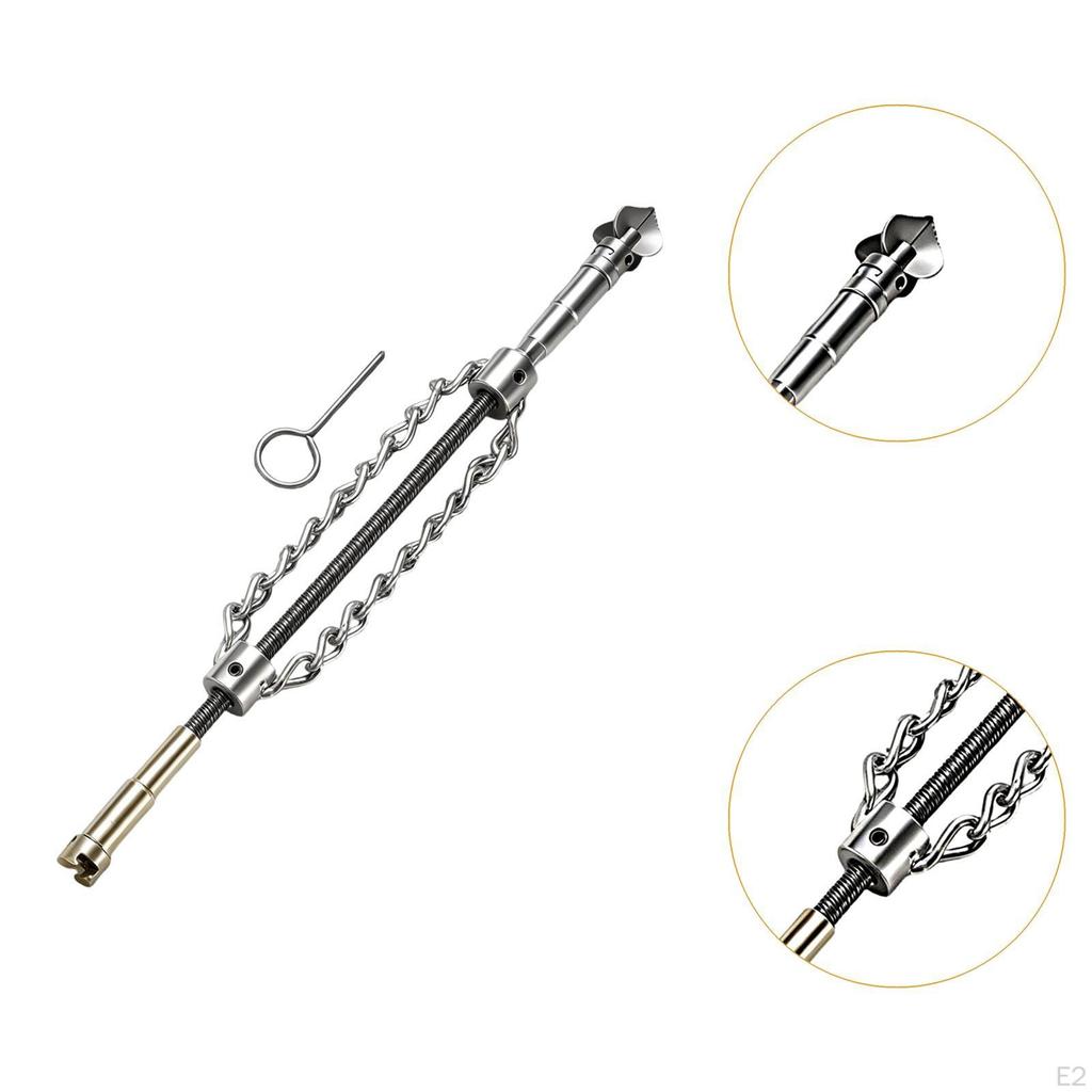 Accessory Household Flexible Replacement Sturdy Cleaning Tool for Shower Sink Toilet Sewer Kitchen
