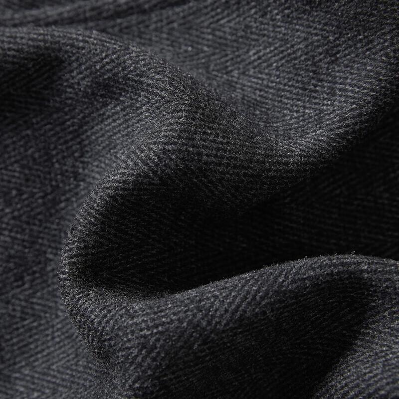 Women's Wool Blend Herringbone Casual Trousers