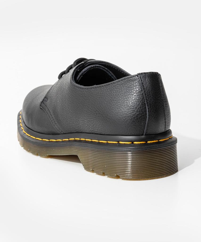 [Dr. Martens] Work Shoes 24256001 1461 VIRGINIA LEATHER OXFORD SHOES BLACK/Black [Parallel Import]