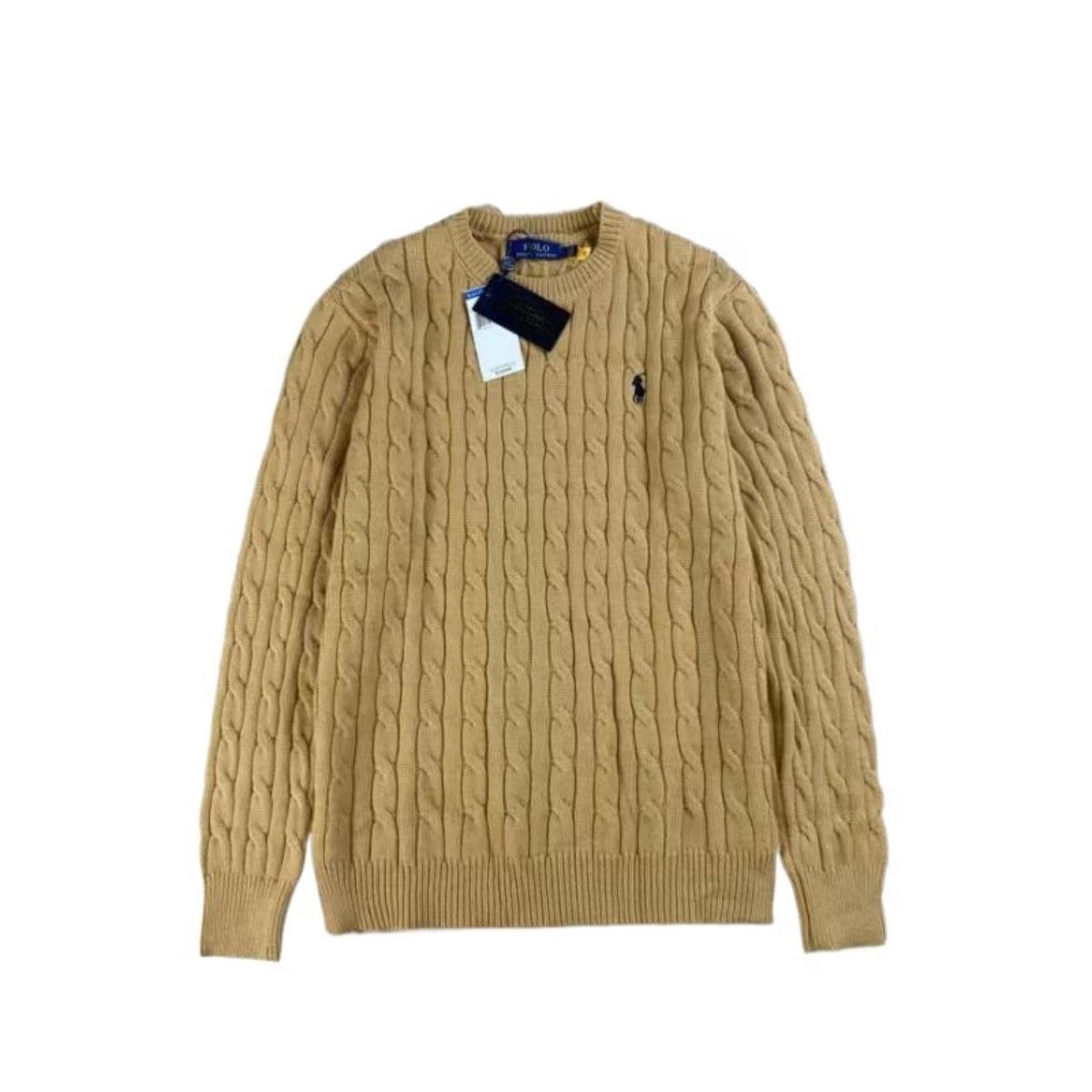 STREETRICH Autumn and Winter NewSweater Men and Women Round Collar Pure Color Pullover Thick Sweater S