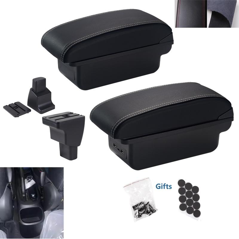 For Hyundai I10 Armrest For Hyundai I10 Car Armrest Box Interior Parts Details Retrofit Parts Storage Box Car Accessories USB
