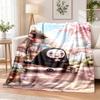 Chihiros Reise ins Zauberland Flanell-Kuscheldecke Weich Warm Gemütlich für Sofa Bett Innen Haus Schlafzimmer Gebrauch