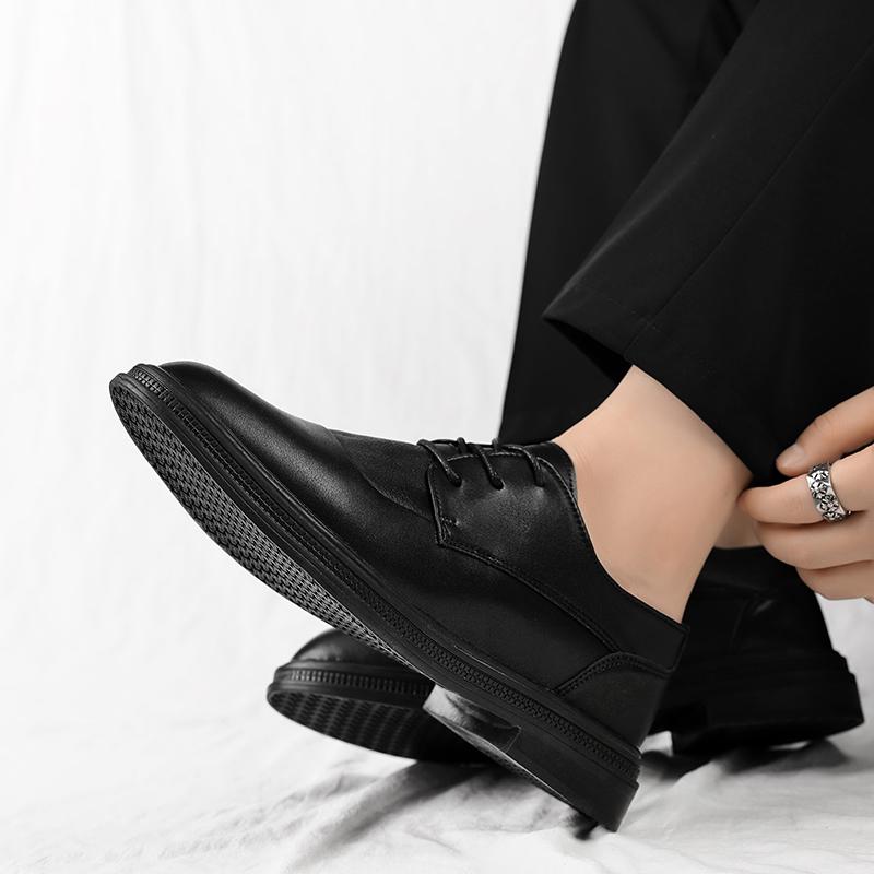 Pantofi sport din piele pentru bărbați, casual, la modă, cu șireturi, confortabili, de lux, comozi, pentru afaceri comerciale pentru bărbați, pentru petreceri de nuntă