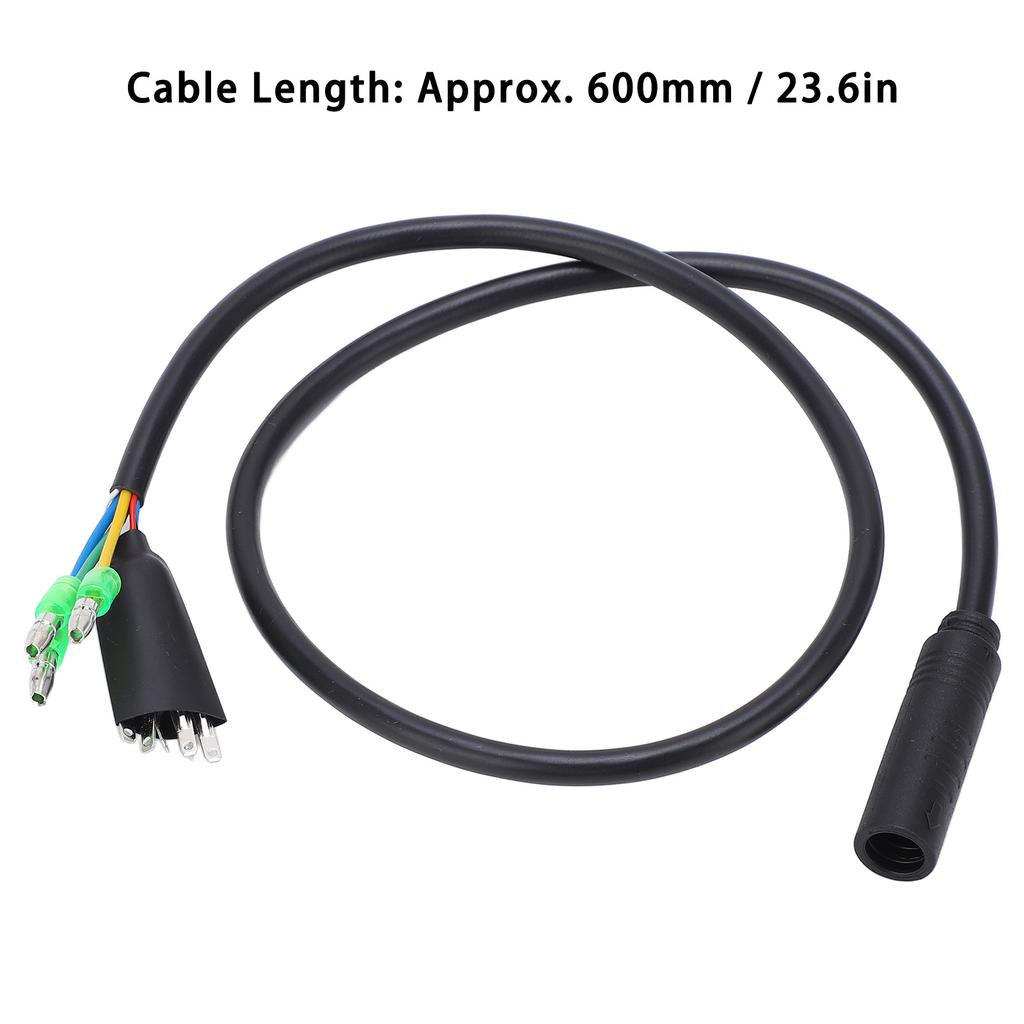 600mm Motor Convert Extension Cable 9 Pin Conversion Line Waterproof Connector Electric Bicycle Conversion Kit