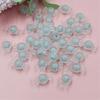 100Pcs 17mm Matte Candy DIY Craft Beads For Jewelry Making Double layer Pendant Necklace Bracelet Wholesale