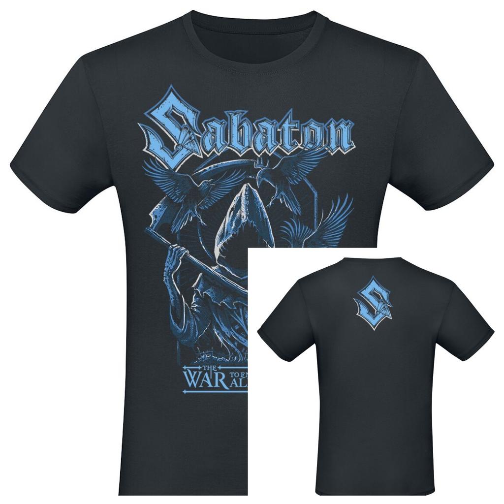 Hot Sabaton Graphic Cotton Band Shirt Unisex Summer Short Sleeve Fashion Brand Tee Luxury Casual Vintage