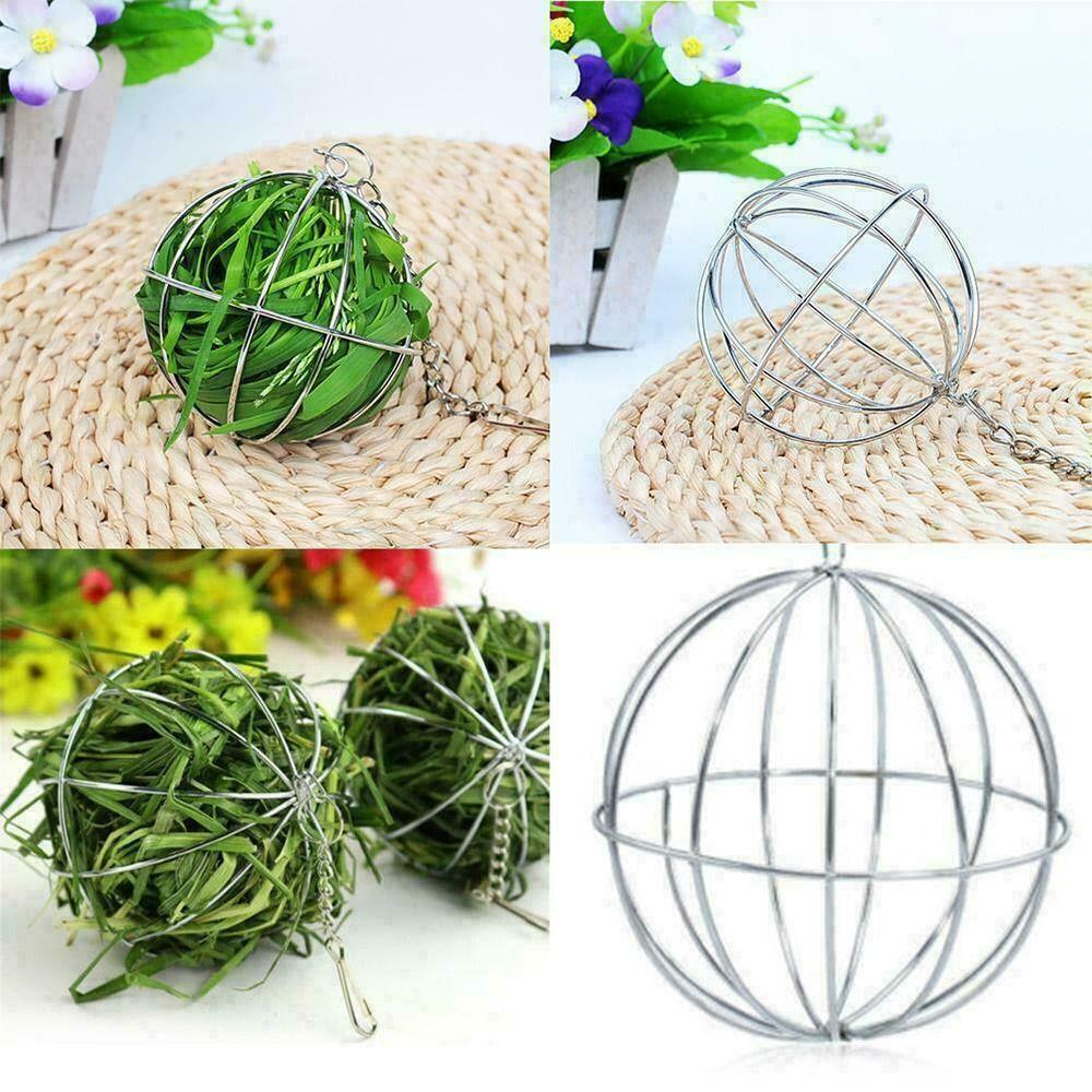 

Stainless Steel Grass Storage Ball Sphere Pet Feeding Ball High-quality Feed Dispenser Ball Rabbit